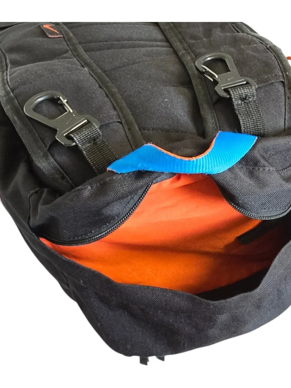 Nike Air Max KD Kevin Durant Fast Break Basketball Backpack Black Orange Blue
